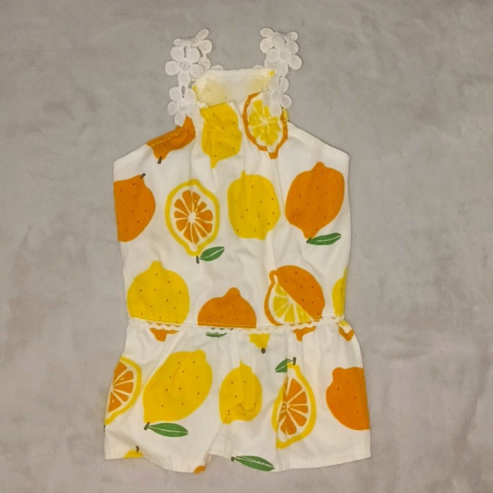 Dog Dress Lemons 🍋 Pattern